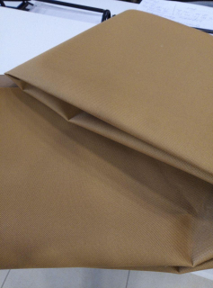 Тканина ОКСФОРД 600D ПВХ КОЙОТ- браун ( колір гірчичний) - фото