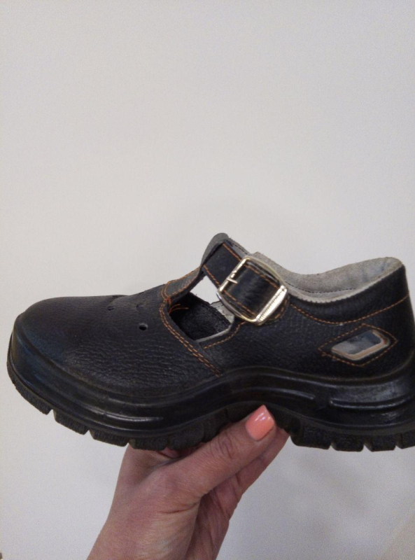 Сандалі робочі шкіряні р. 36,37 - фото №2