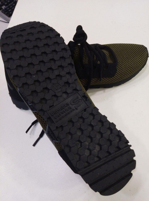 Мокасини (сітка) армійські Summer Asics ОЛІВА р. 42 - фото №3
