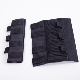 ДЕМПФЕР плечовий(ПАРА)   КОЙОТ, ЧОРНИЙ р.7.5х24 - фото