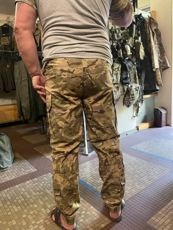 Штани тактичні КАРГО,рис.МУЛЬТИКАМ р.46/4, 48/4, 50/4, 54/5, 56/5 - фото №2