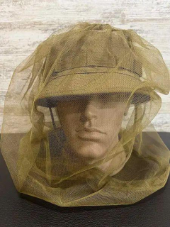 Сітка антимоскітна на голову з затяжкою, КОЙОТ, ХАКІ - фото