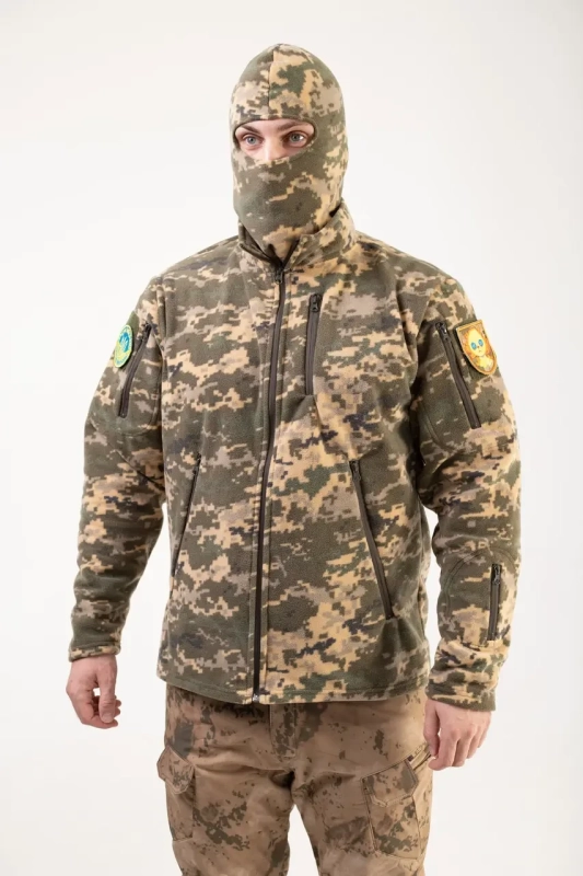 Кофта тактична флісова ПІКСЕЛЬ р., 2ХЛ - фото
