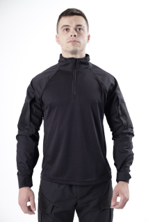 Сорочка тактична UBAX з довгим рукавом ЧОРНА р. 46(2,4);50(4,6);54(4,6);58(4,6) - фото