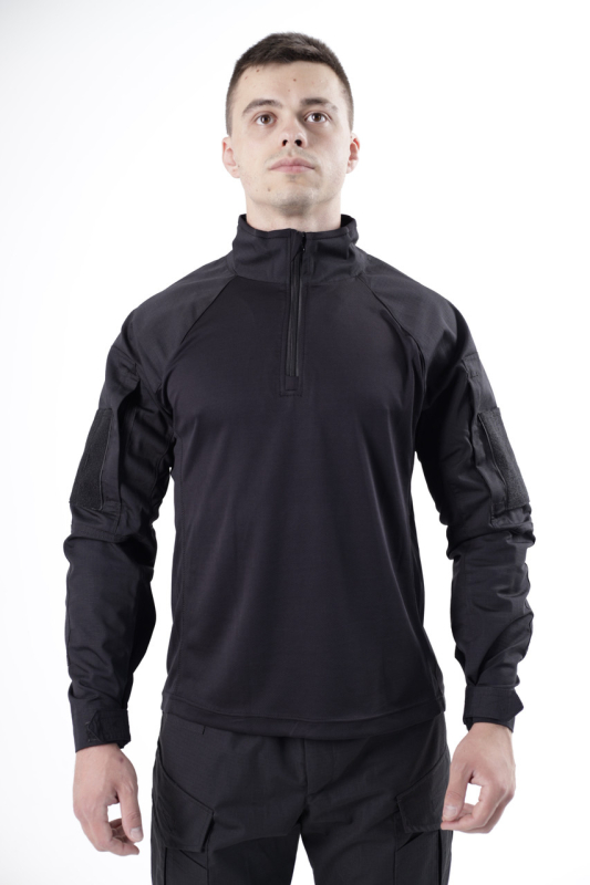 Сорочка тактична UBAX з довгим рукавом ЧОРНА р. 46(2,4);50(4,6);54(4,6);58(4,6) - фото