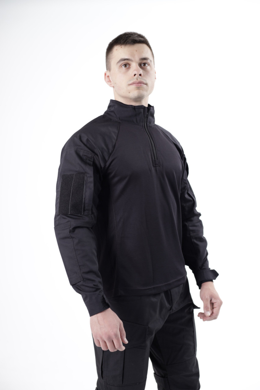 Сорочка тактична UBAX з довгим рукавом ЧОРНА р. 46(2,4);50(4,6);54(4,6);58(4,6) - фото №3