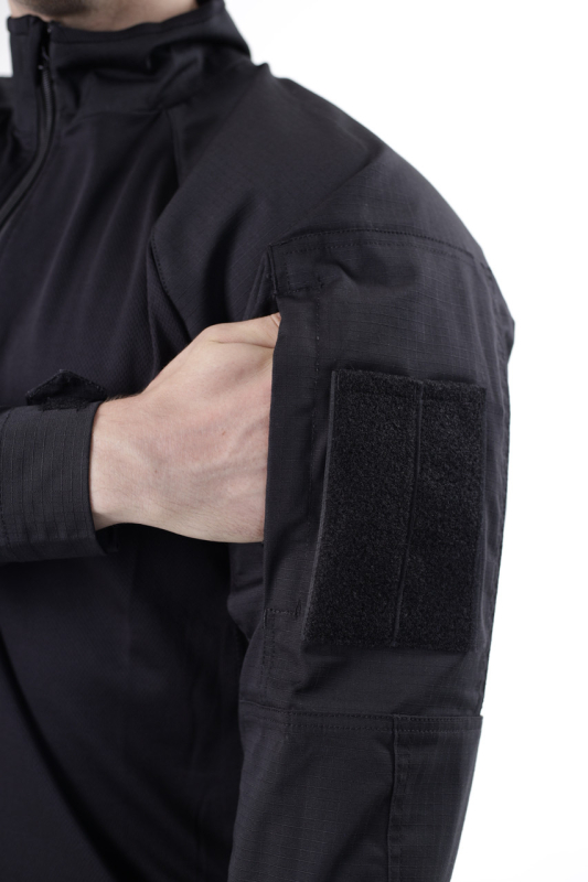 Сорочка тактична UBAX з довгим рукавом ЧОРНА р. 46(2,4);50(4,6);54(4,6);58(4,6) - фото №5