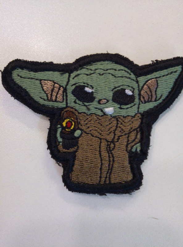 Шеврон вишитий ЙОДА - фото №2