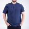 Футболка чоловіча ПОЛО бавовняна  темно-синя  р.S, М, L , XL - фото