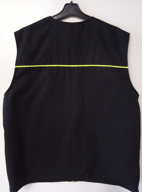 Жилет чоловічий  ЧОРНИЙ, на підкладці, р.48-50, 52-54 - фото №2