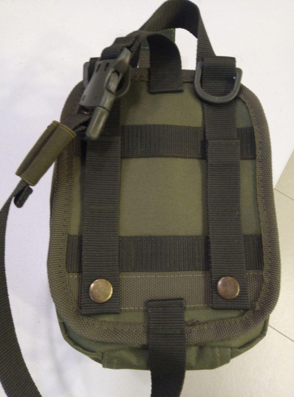 Підсумок під аптечку армійську швидко-з'єм, цв. ОЛИВА, МУЛЬТИКАМ р.22х15х11 - фото №2