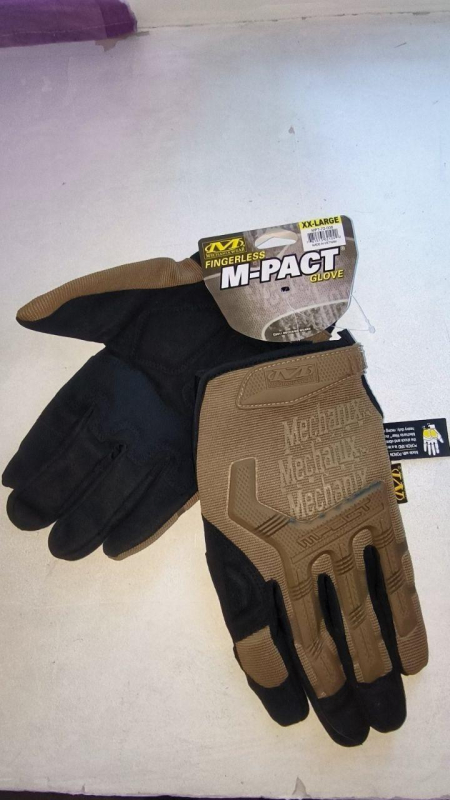 Рукавички ТАКТИЧНІ повнопалі MECHANIX M-PACT КОЙОТ р.ХЛ - фото