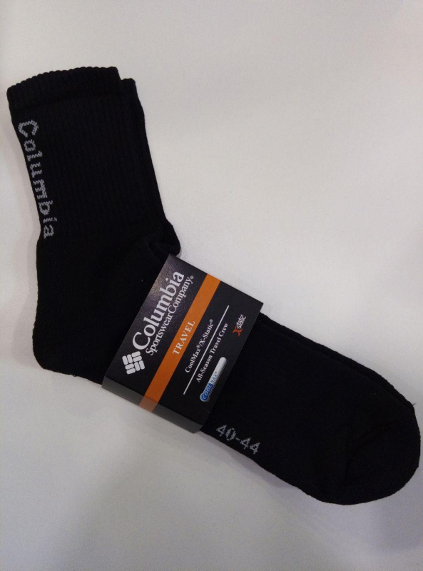 Термошкарпетки чоловічі,   Colambia, чорні , р.40-44 - фото