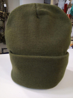 Шапка зимова в'язана ОЛИВА р. універсальний - фото