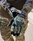 Рукавички ТАКТИЧНІ повнопалі MECHANIX M-PACT Мультиким КАМО р.Л,ХЛ - фото №1