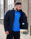 Куртка чоловіча стьобана демісезонна ТМ Lacoste. ЧОРНАЯр.S, L , М, ХL, ХХL - фото №6
