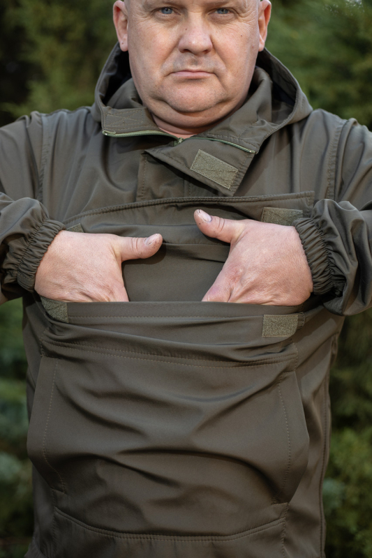 Куртка АНОРАК, ХАКІ  р. 48,50,52,54, 56-58,60-62 - фото №4