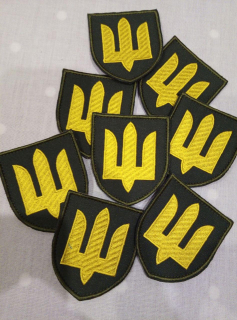 Шеврон  СУХОПУТНИХ ВІЙСЬК  ЗСУ на оливі - фото