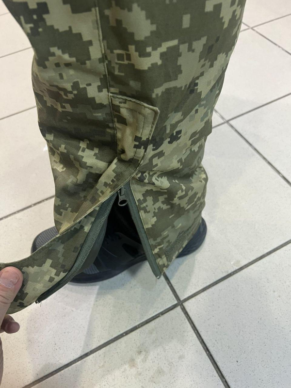 Напівкомбінезон армійський зимовий, ПІКСЕЛЬ р.  52-54 - фото №5