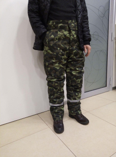 Штани робочі  утеплені  , КАМУФЛЯЖ мал..Український №2  р. 48-50, 52-54, 56-58 - фото