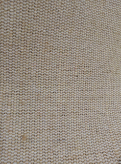 Брезент суровий  сумішевий  БЕЖЕВИЙ, ВОГНЕТРИВКИЙ , щільн.390гм2 ш.1.57 - фото