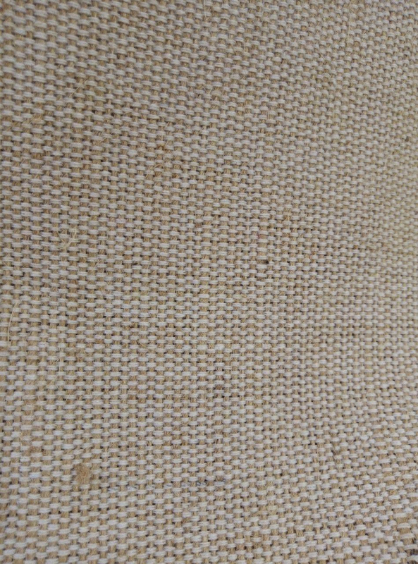 Брезент суровий  сумішевий  БЕЖЕВИЙ, ВОГНЕТРИВКИЙ , щільн.390гм2 ш.1.57 - фото