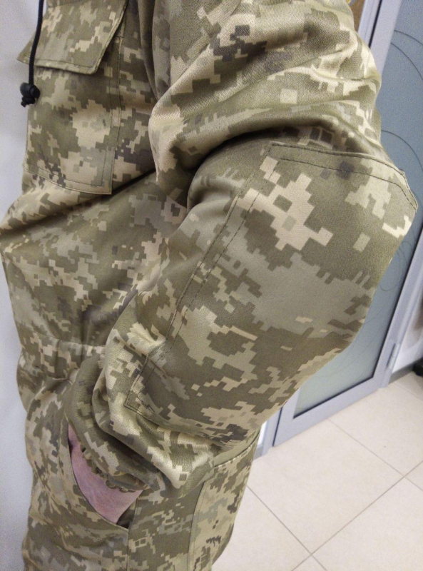 КОМБІНЕЗОН МЕХАНИК з капюшоном, ПІКСЕЛЬ, ОЛИВА р. 56-58, зріст 182/188 - фото №5