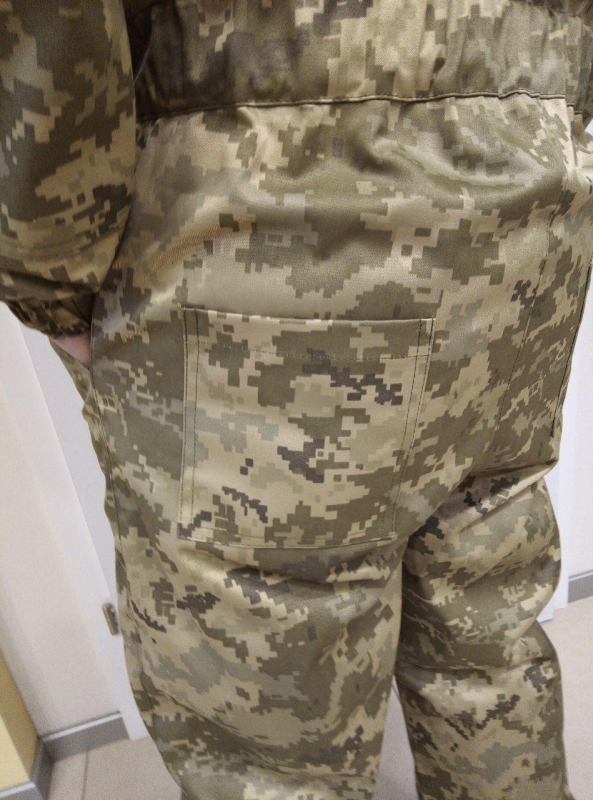 КОМБІНЕЗОН МЕХАНИК з капюшоном, ПІКСЕЛЬ, ОЛИВА р. 56-58, зріст 182/188 - фото №6