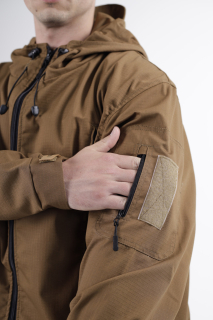 Куртка-штормівка тактична РІП-СТОП КОЙОТ р.448, 50,52,54 - фото