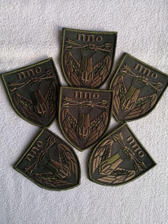 Шеврон ППО Стріли , на оливі - фото