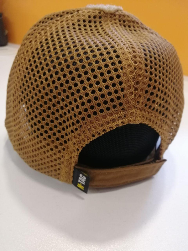 Бейсболка літня із сіткою, кол. КОЙОТ - фото №3