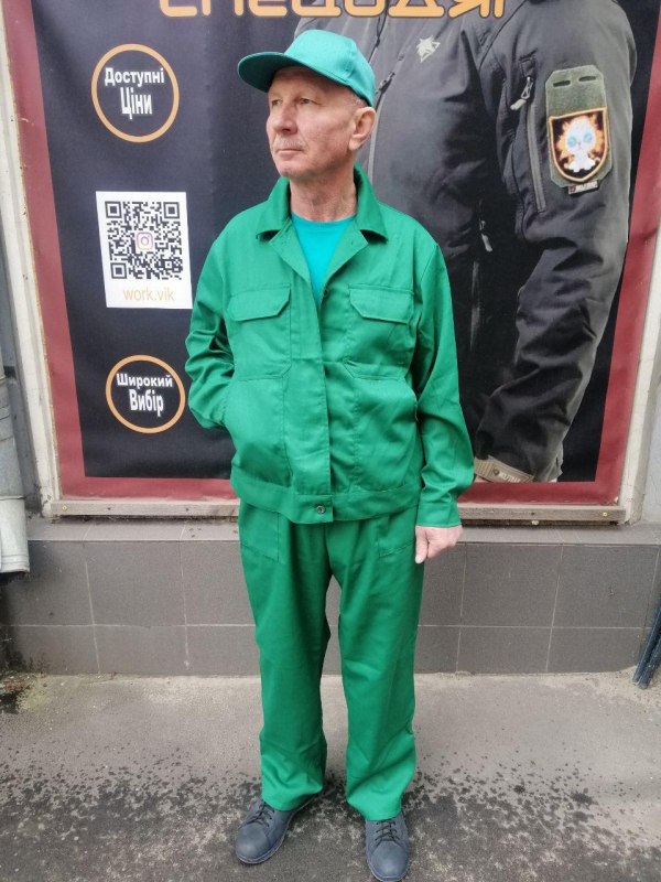 Штани робочі літні "ЗЕЛЕНСТРИЙ" р.56-58(3/4) - фото №2