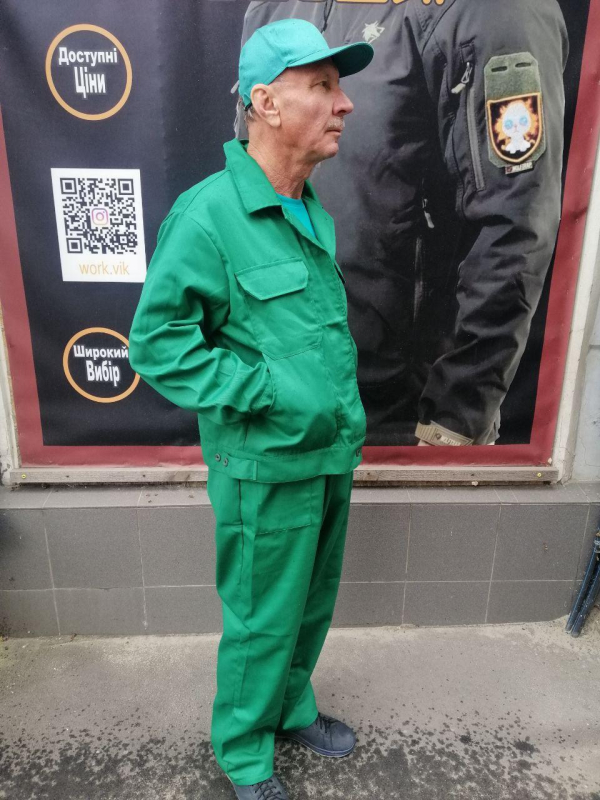 Куртка робоча літня "ЗЕЛЕНСТРИЙ" р.48-50(164),52-54(170-176), 56-58(170-176), 60-62(164) - фото №2