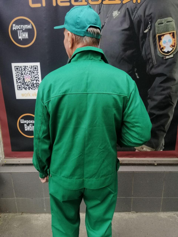 Куртка робоча літня "ЗЕЛЕНСТРИЙ" р.48-50(164),52-54(170-176), 56-58(170-176), 60-62(164) - фото №3