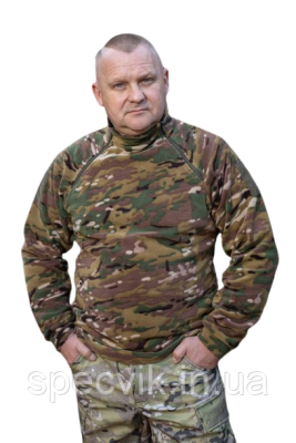 Флісова кофта із застібкою на дві бликавки мультикам - фото