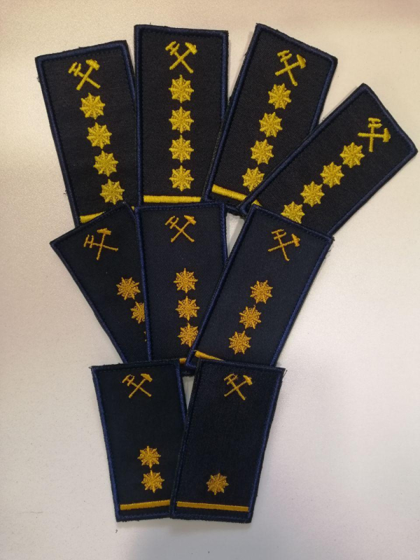 ПОГОН  звання УЗ -  МОЛОДШИЙ  НАЧАЛЬНИЦЬКИЙ СКЛАД - фото