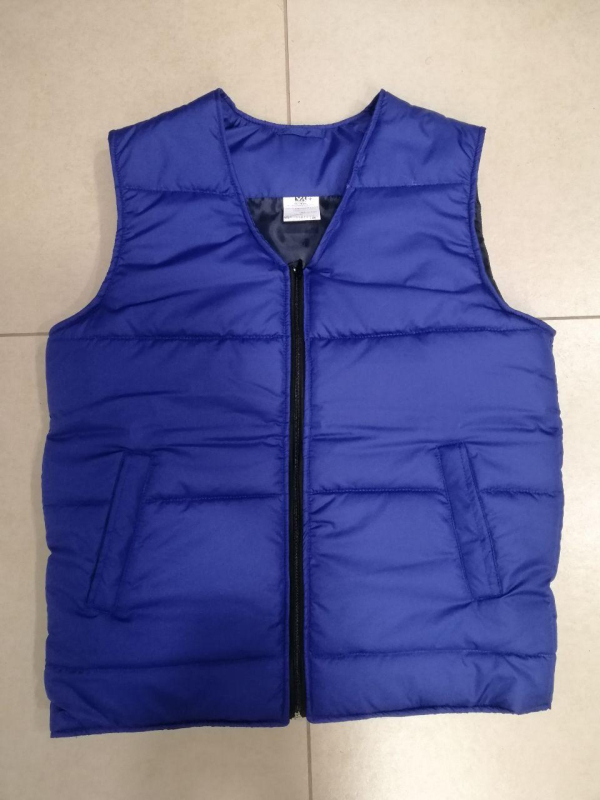 Жилет утеплений стеганий, кишені-листочки р.44-46,48-50, 52-54, 56-58,60-62 - фото