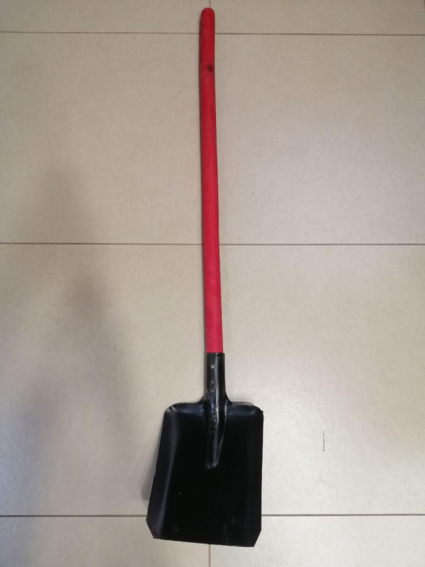 Лопата пожежна совкова, з черенком - фото