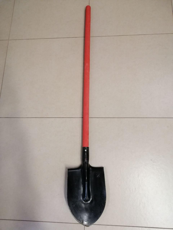 Лопата пожежна штикова, з держаком - фото