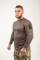 Футболка тактична з довгим рукавом ХАКІ CoolMax р. XL, 2XL - фото