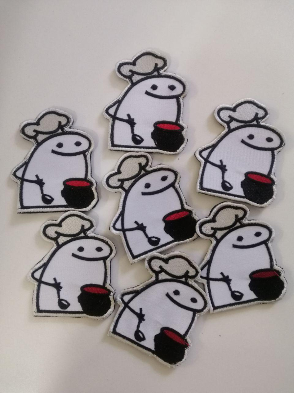 Шеврон вишитий нарукавний КУХАР - фото