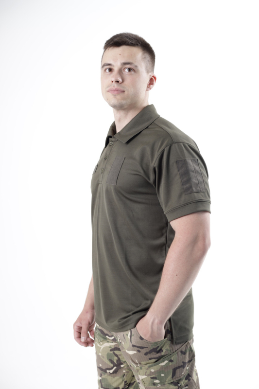 Футболка тактична ПЛО ХАКИ, короткий рукав, CoolMax р.М, Л, ХЛ, 2ХЛ - фото №3