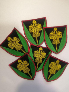 Шеврон вишитий 17-ої ОКРЕМОЇ ТАНКОВОЇ  БРИГАДИ - фото