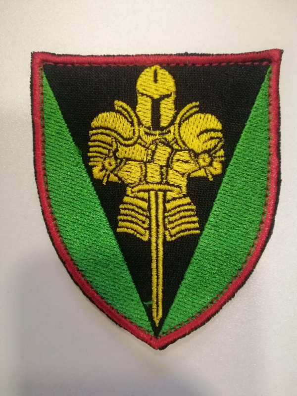 Шеврон вишитий 17-ої ОКРЕМОЇ ТАНКОВОЇ  БРИГАДИ - фото №2