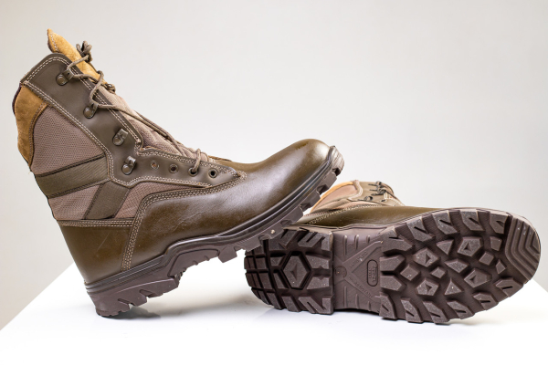 Берці тактичні шкіряні ORS-EL ХАКІ р.40-45 - фото №3