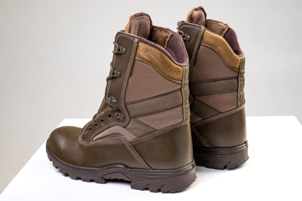 Берці тактичні шкіряні ORS-EL ХАКІ р.40-45 - фото №4