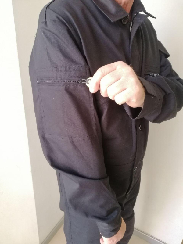 КОМБІНЕЗОН "МЕХАНІК  ЗСУ" піксель ММ-14, з 9 кишенями та наколінниками, р.56/58 (зріст 5/6) - фото №4