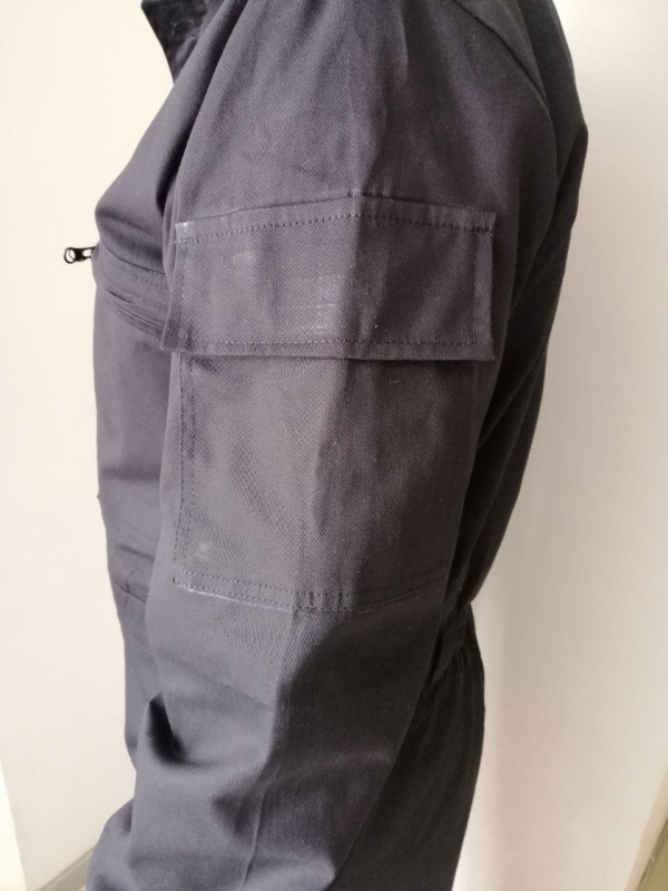 КОМБІНЕЗОН "МЕХАНІК" чорний ХБ, з 9 кишенями та наколінниками, р.48-50(182/188), 52-54(182/188) - фото №5