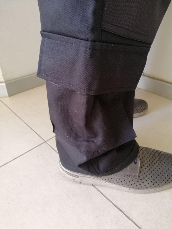 КОМБІНЕЗОН "МЕХАНІК" чорний ХБ, з 9 кишенями та наколінниками, р.48-50(182/188), 52-54(182/188) - фото №8