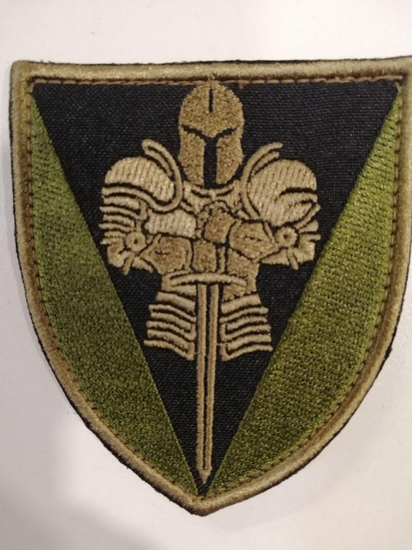 Шеврон вишитый 17-ої ОКРЕМОЇ ТАНКОВОЇ БРИГАДИ (ПОЛЬОВИЙ) - фото №2